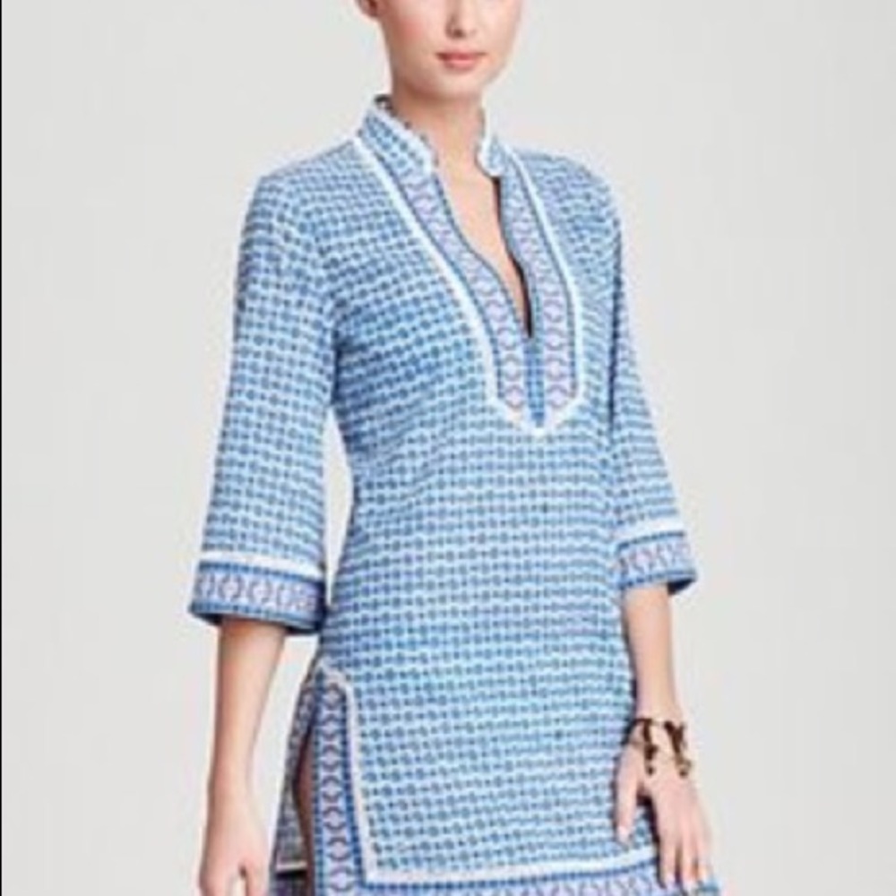 Tory Burch Blue Tunic